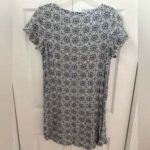 Ann Taylor LOFT Geometric patterned dress